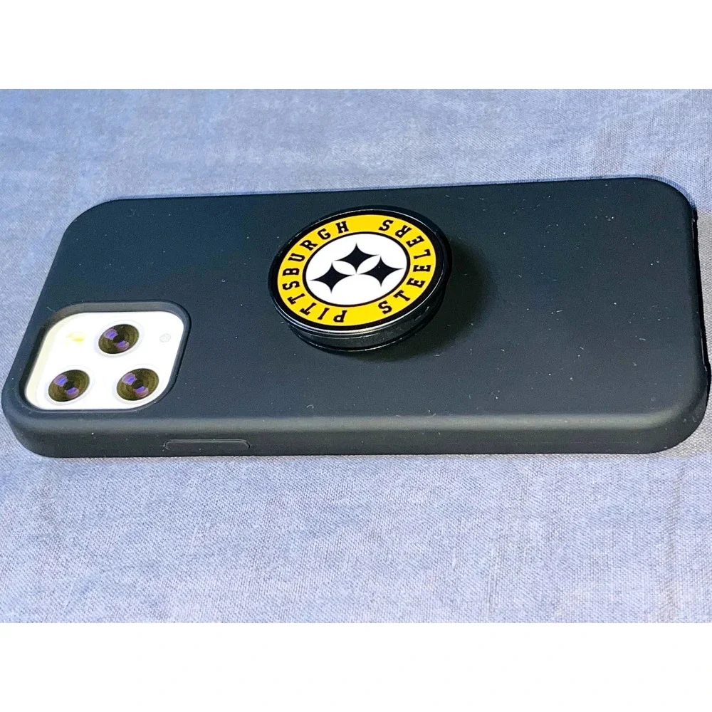 Pittsburgh Football Pop Up Phone Accessory With Super Strong Glue